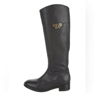 Tory Burch Black Riding Boots - Great condition!
